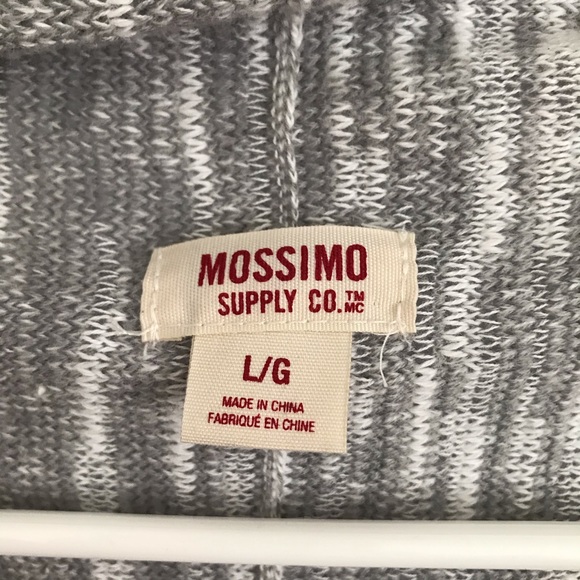 Mossimo L grey waterfall drape cardigan - Picture 4 of 7